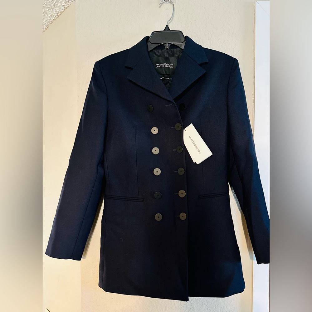 MASSIMO DUTI navy blazer
